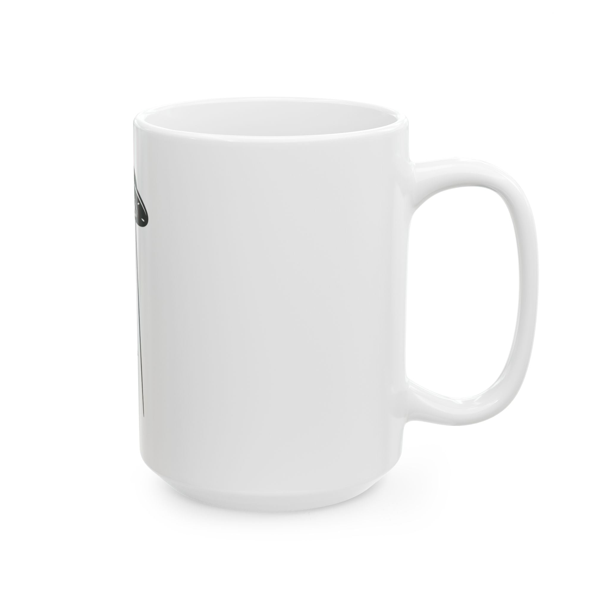 "UFO's" White Ceramic Mug — Graphic