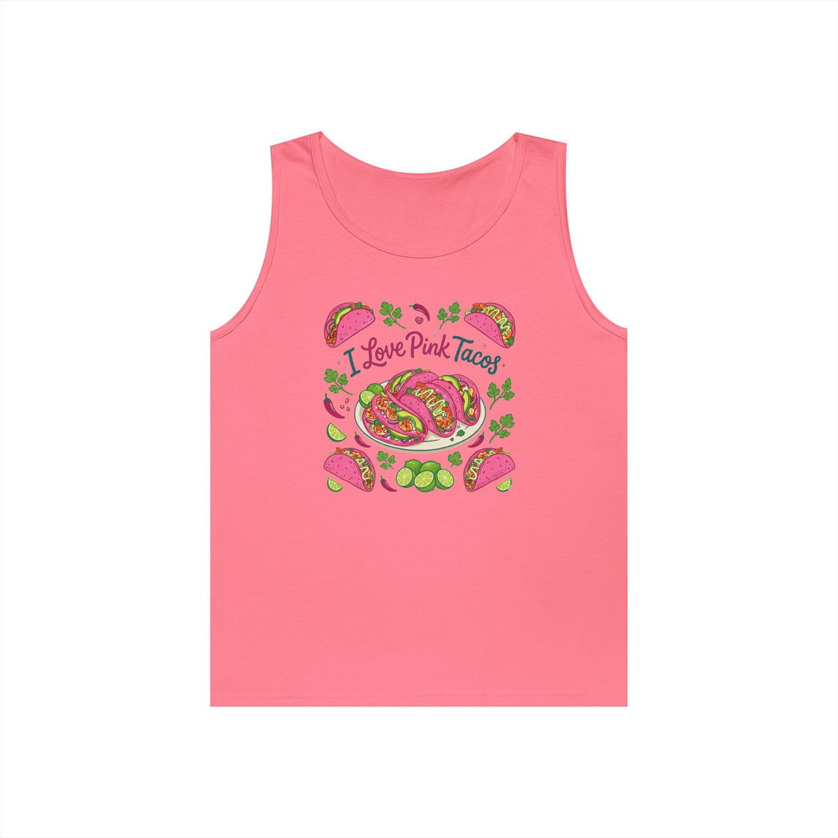 "I Love Pink Tacos" Tank Top