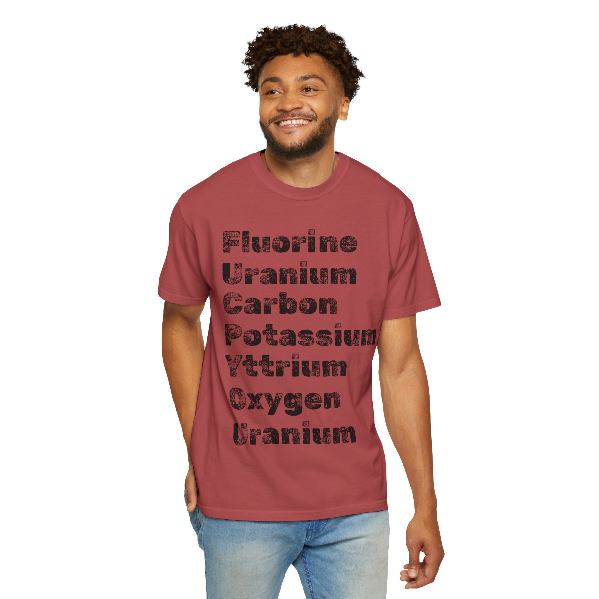 "Periodic Salt" Unisex Garment-Dyed T-shirt