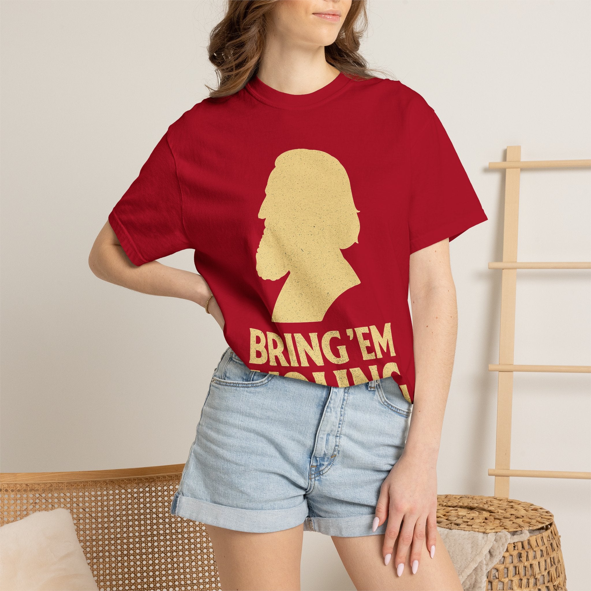 "Bring 'Em Young" Unisex Garment-Dyed T-shirt