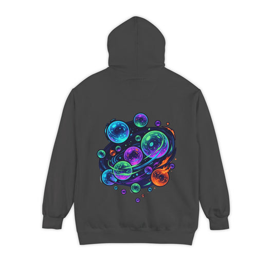 Color: Pepper | MinMin Lights (Australian Folklore) Garment-Dyed Hoodie
