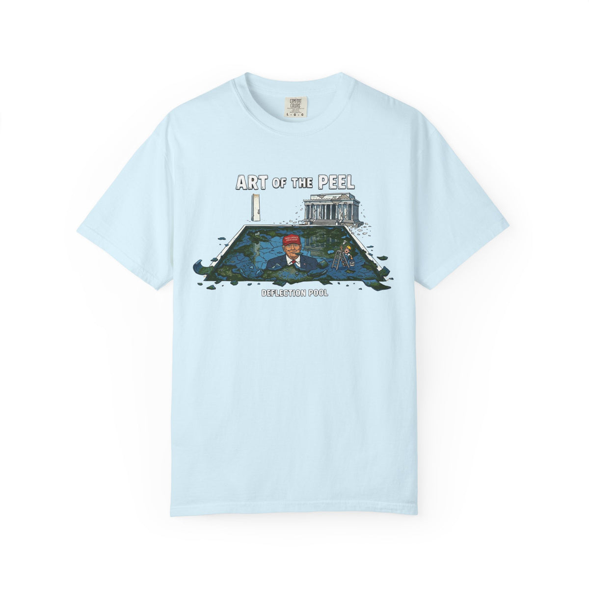 Color: Chambray | Art of The Peel Unisex Garment-Dyed Tee