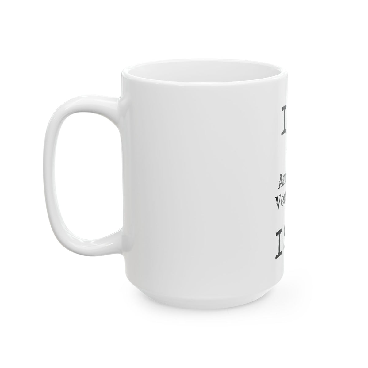 "ICE The American Version of ISIS" White Ceramic Mug