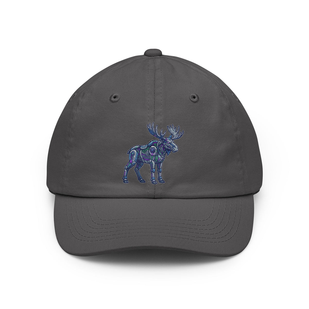 Color: Charcoal | Cyber Moose Dad Hat