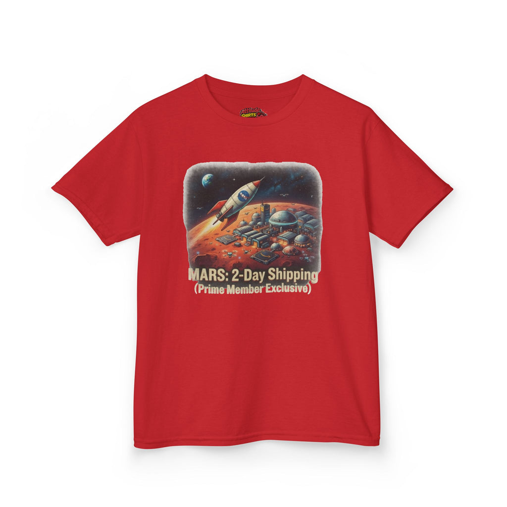 "Mars 2 Day Shipping" Kids Tee