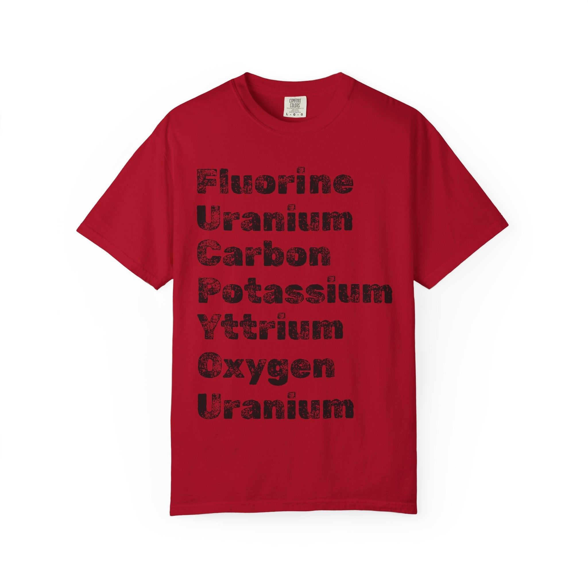 "Periodic Salt" Unisex Garment-Dyed T-shirt