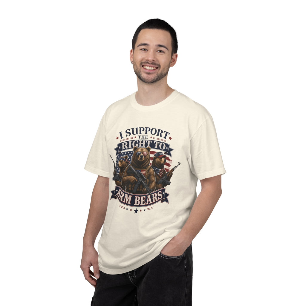 "Armed Bears" Unisex Garment-Dyed Tee