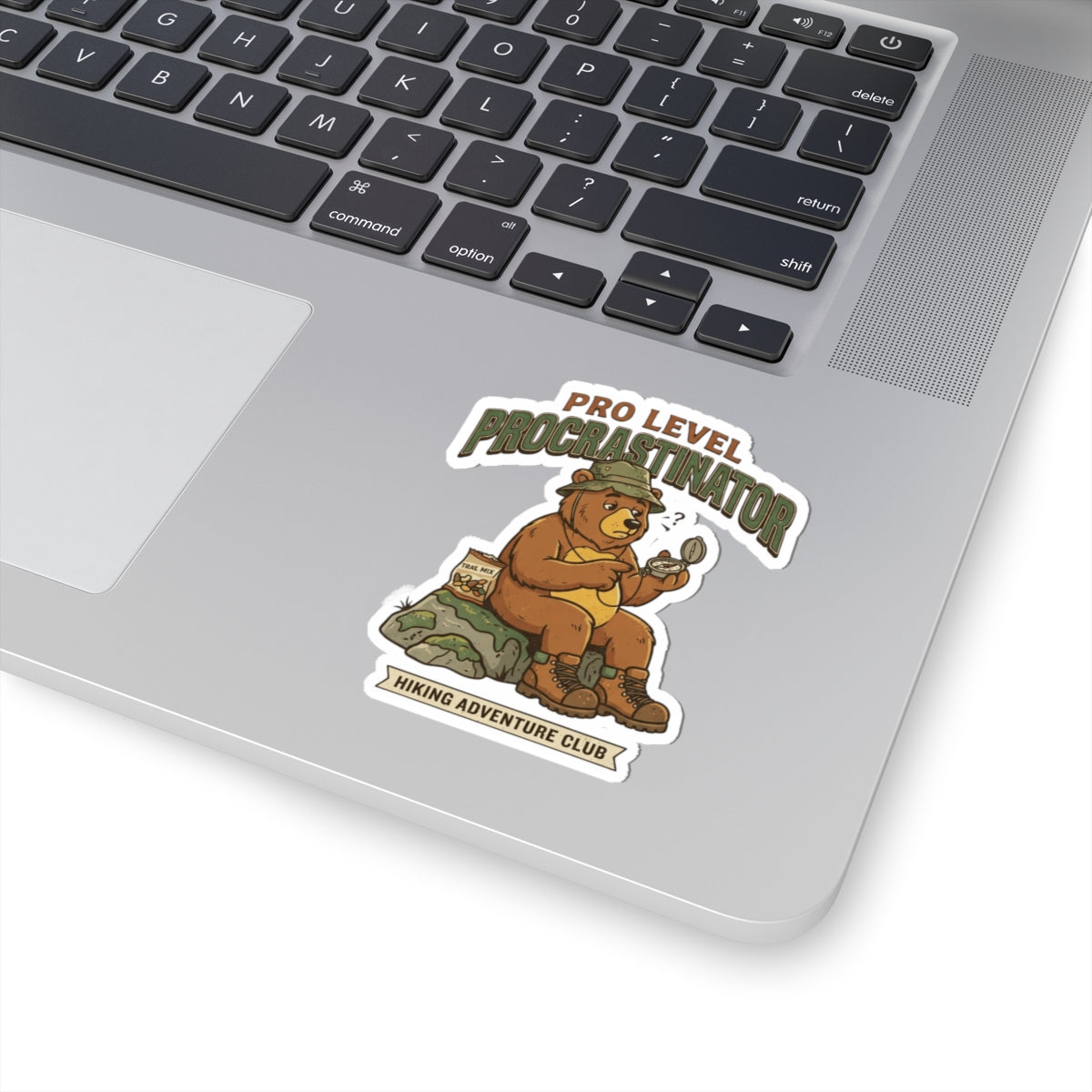"Pro Level Procrastinator" Sticker — Main