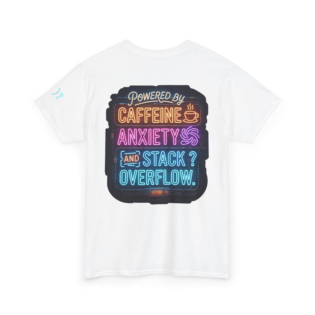 "Caffeine Anxiety And Stack Overflow" Premium Graphic Tee