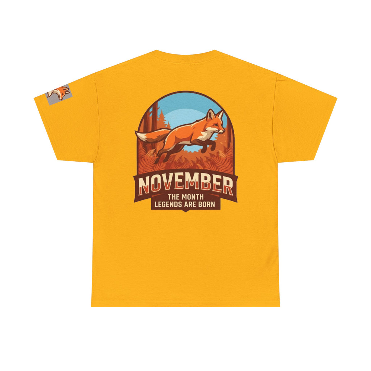 Color: Gold | November Legend Premium Graphic Tee
