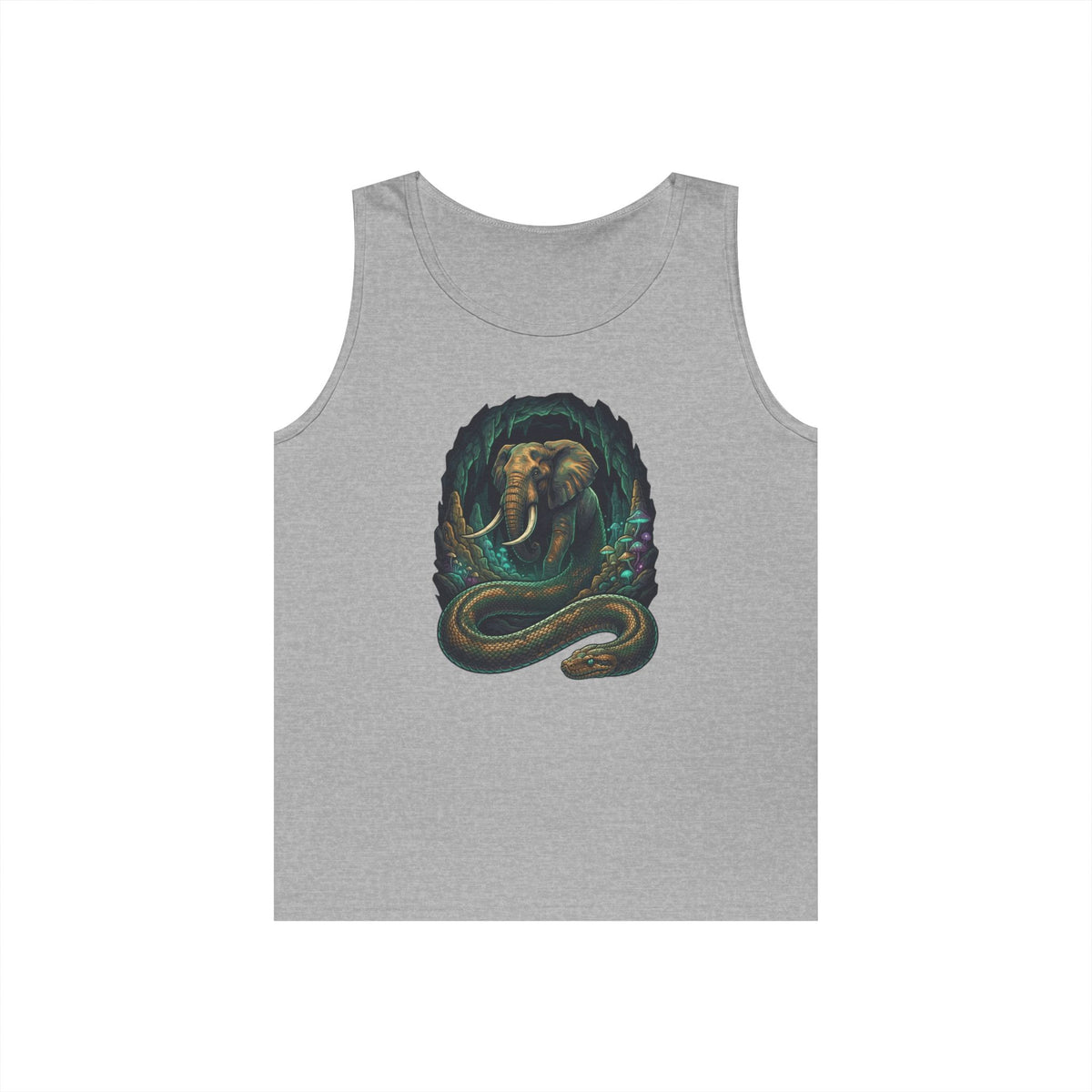 Color: Sport Grey | Grootslang (South African Mythology) Tank Top