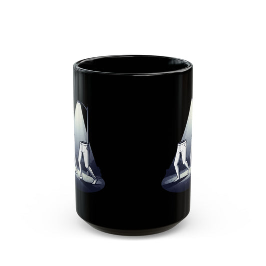 "The Fresno Nightcrawlers (California, USA)" Black Ceramic Mug