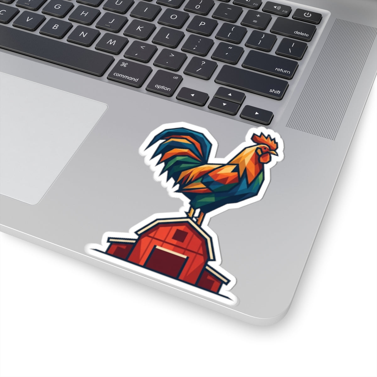 "Barnyard Rooster" Sticker — Main