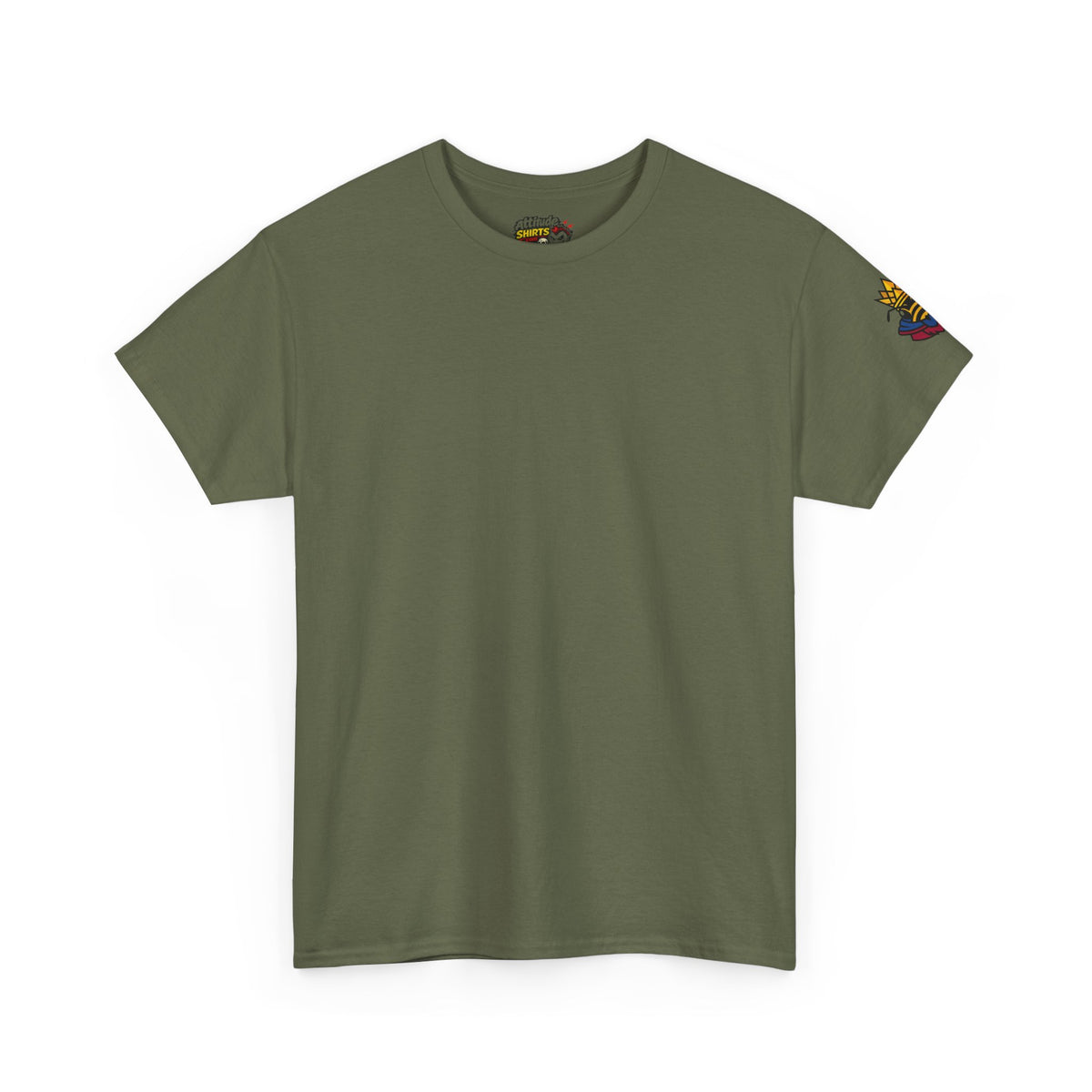 Color: Military Green | Queen Bee Premium Graphic Tee