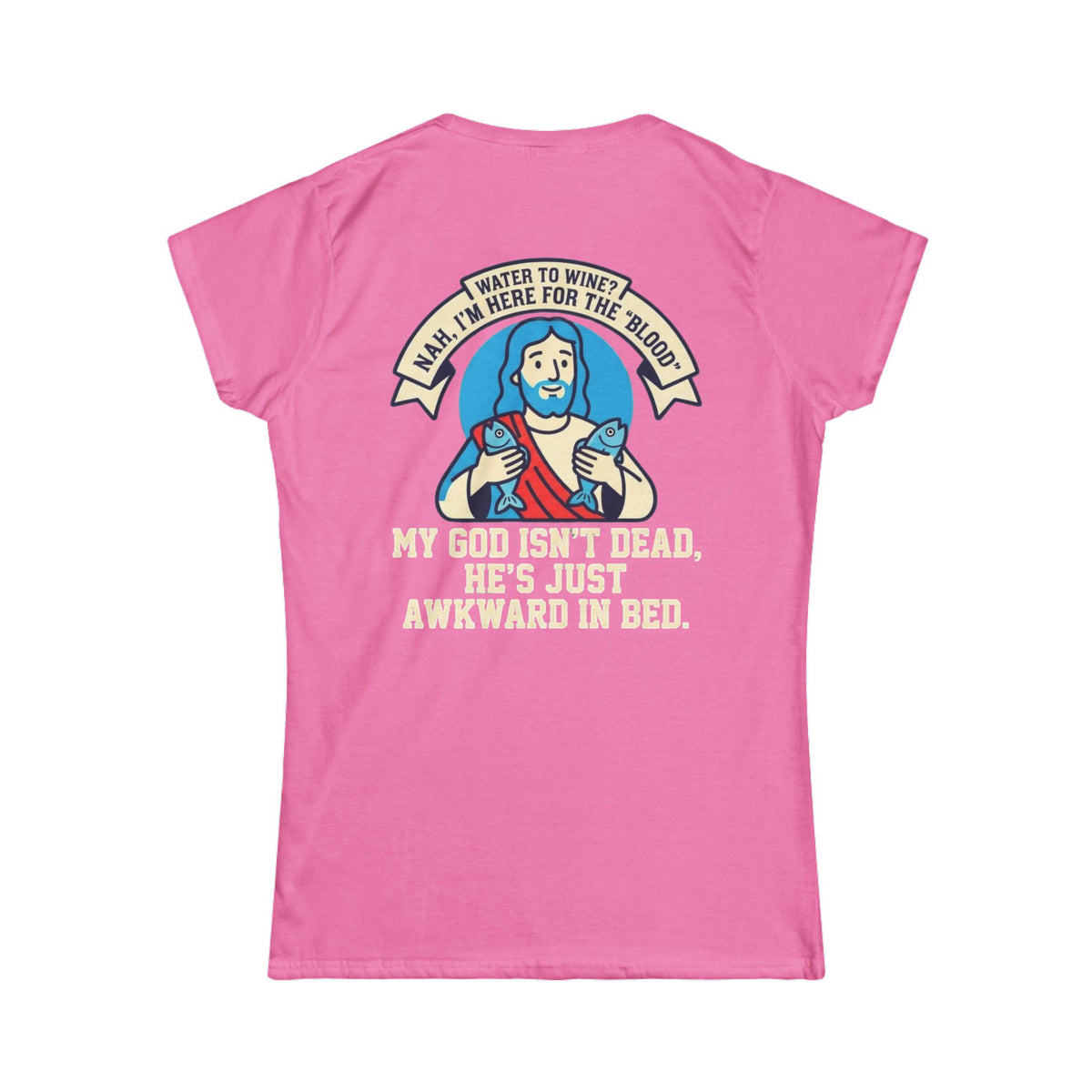 "Good Book Series Not Dead Awkward In Bed" Women's Tee