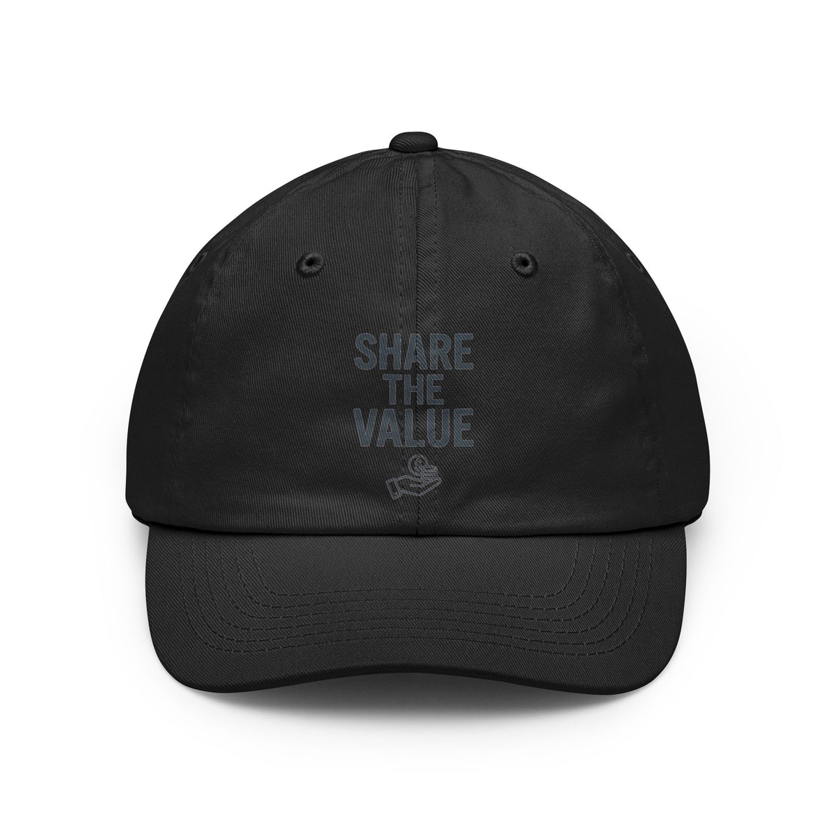 Color: Black | Protest Series - Share The Value Dad Hat