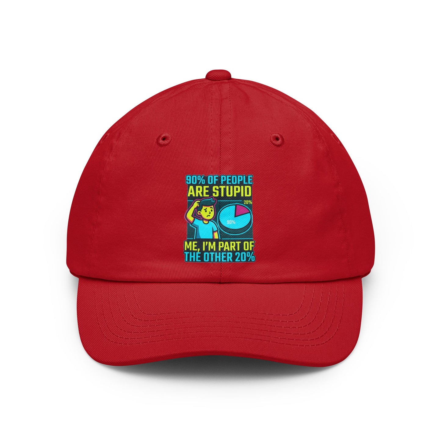 "90% Of People Are Stupid" Dad Hat