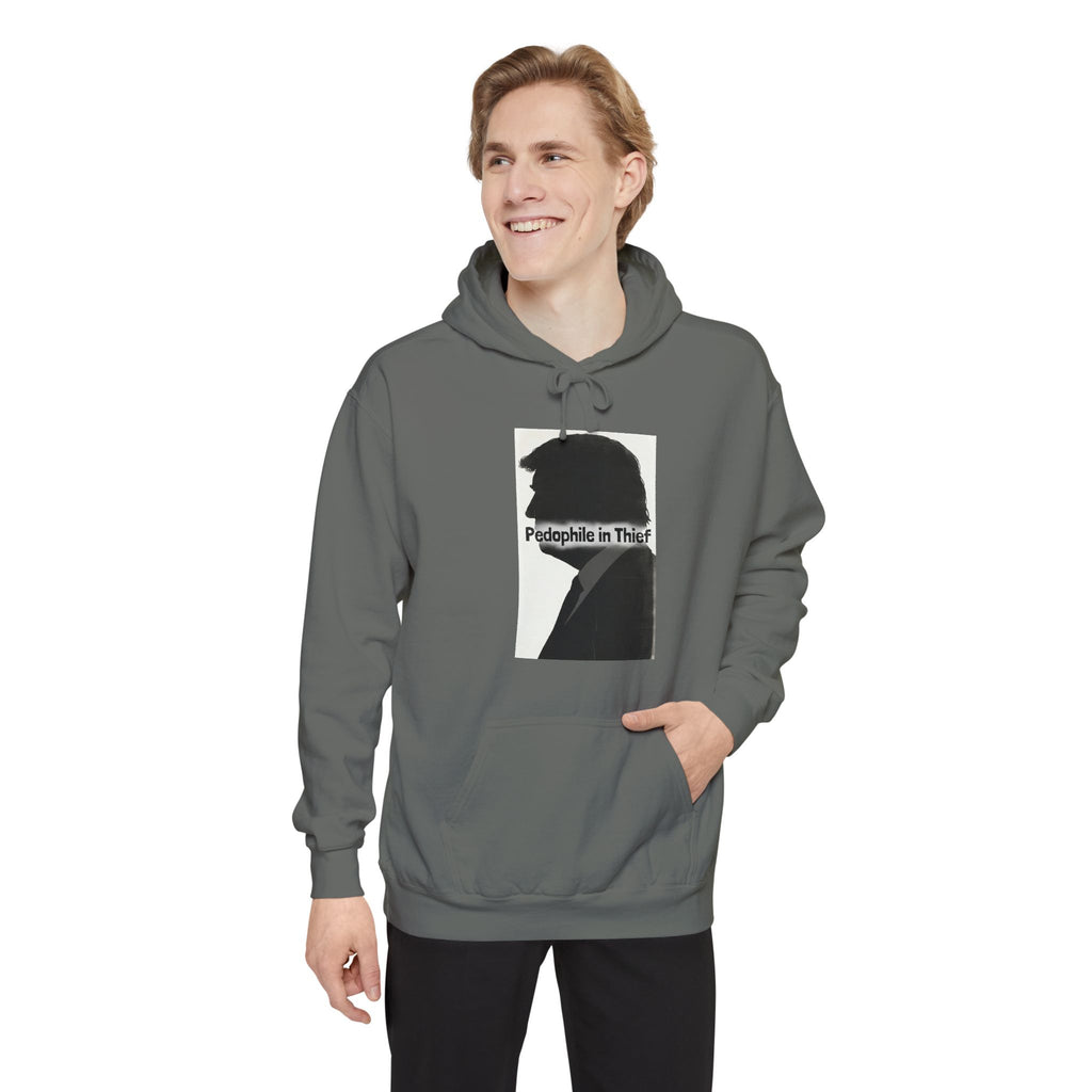 Pedo in Thief | Garment-Dyed Hoodie — AttitudeShirts