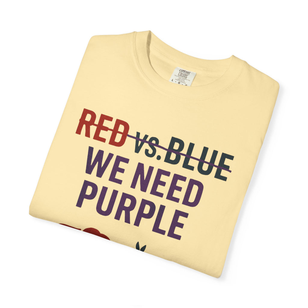 "he Lesser Evil Election" Unisex Garment-Dyed T-shirt