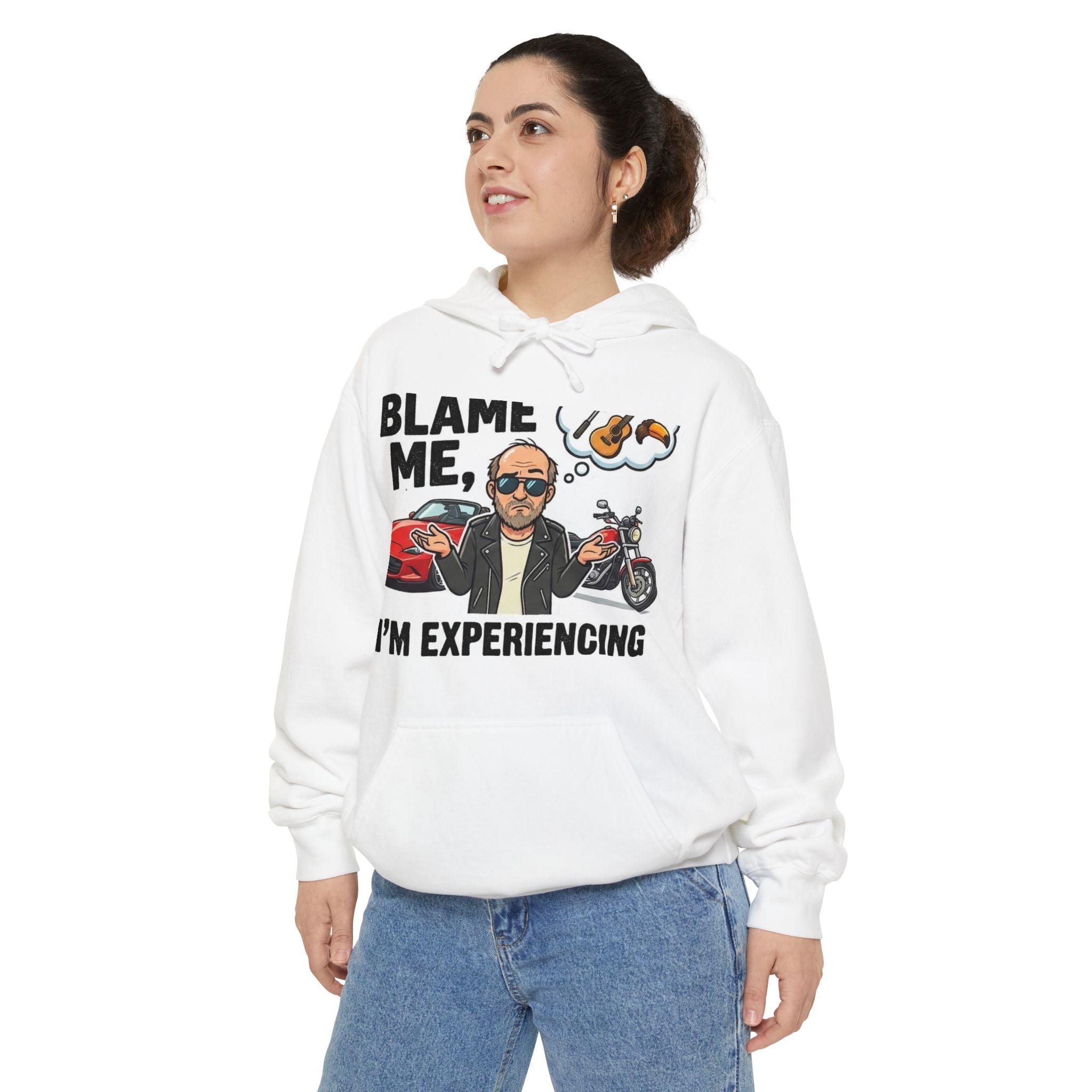 Dudepause: It's a Thing | Garment-Dyed Hoodie — AttitudeShirts