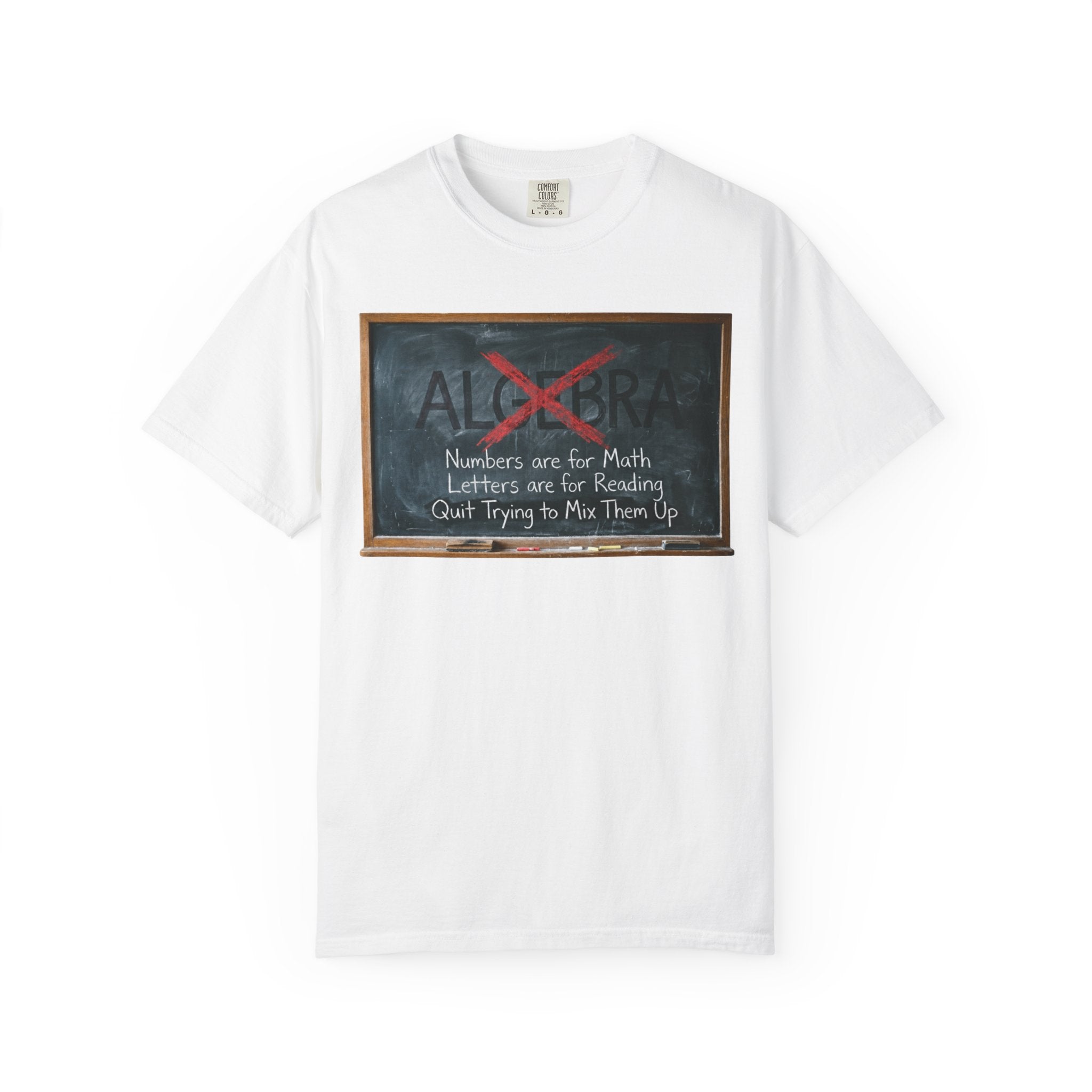 "Algebra" Unisex Garment-Dyed Tee