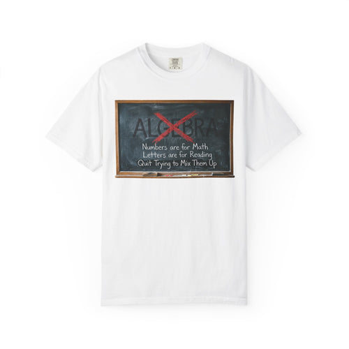 "Algebra" Unisex Garment-Dyed Tee