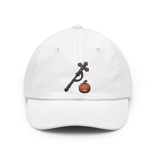 Color: White | Sexy Halloween Nun Dad Hat — Graphic