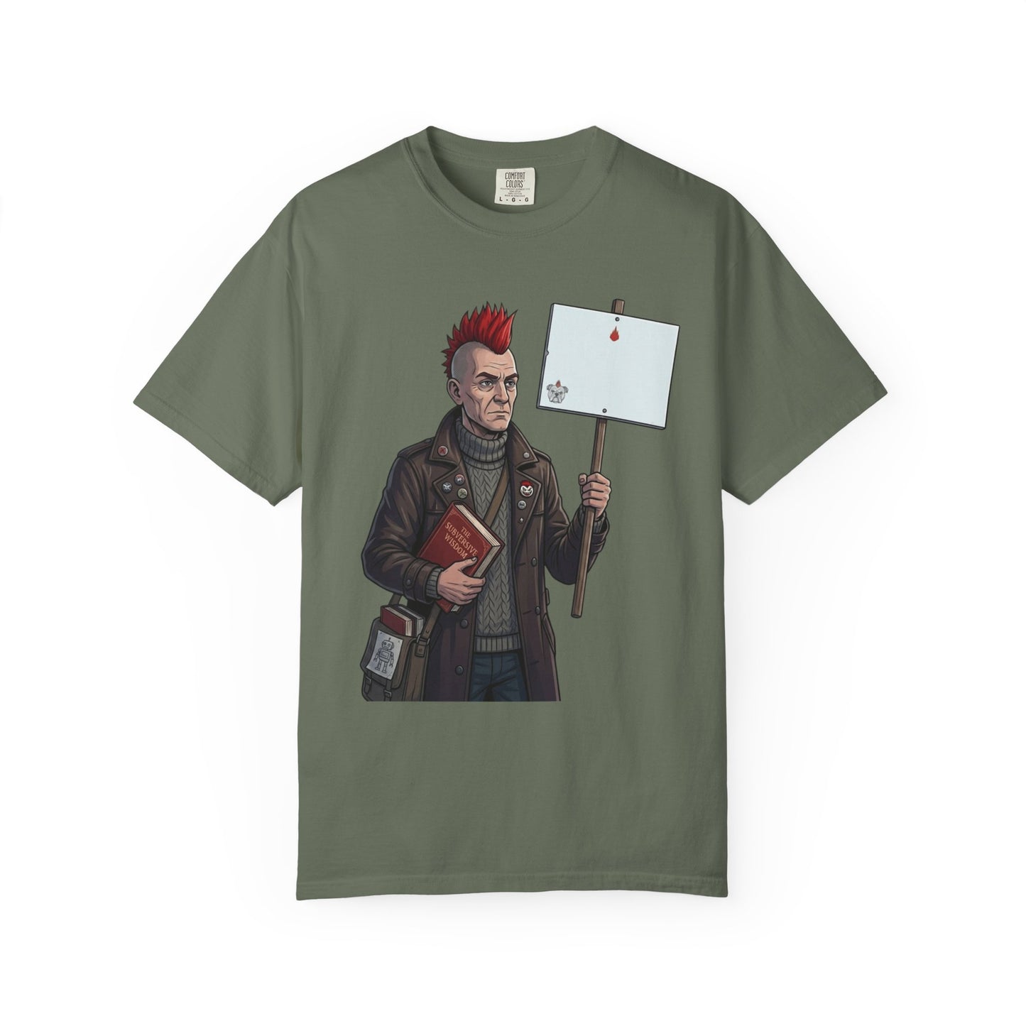 "Quiet" Unisex Garment-Dyed Tee