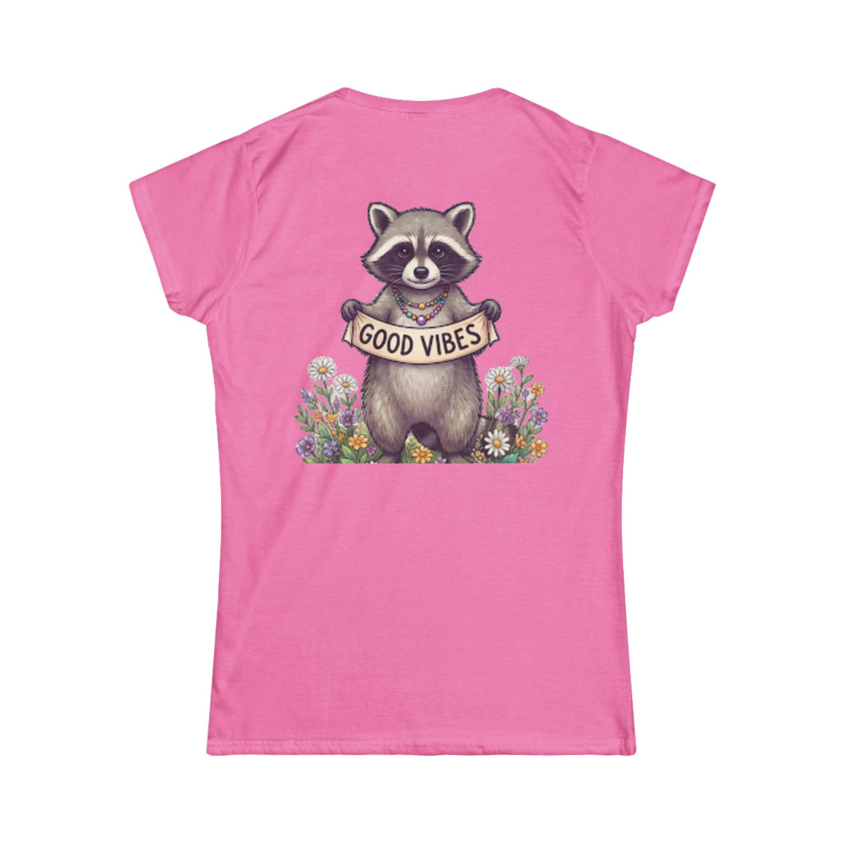 "Hippy Raccoon" Women's Tee