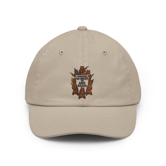 Color: Stone | Arm Bears, Not People | Dad Hat — AttitudeShirts