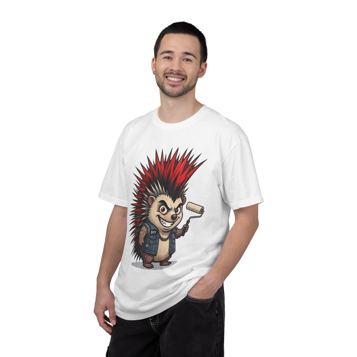 "Punkupine" Unisex Garment-Dyed Tee
