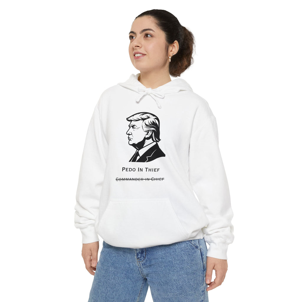 Pedo in Thief | Garment-Dyed Hoodie — AttitudeShirts
