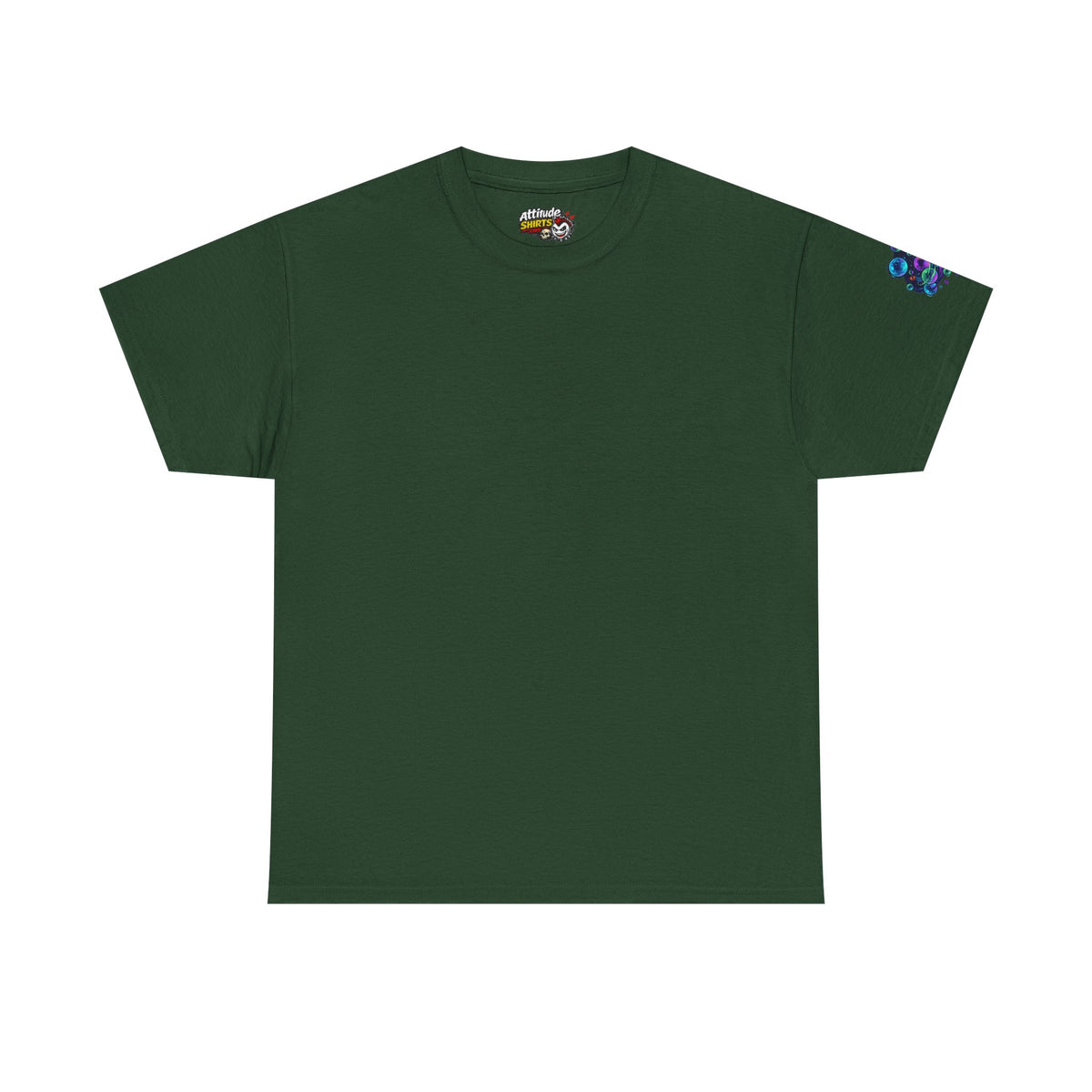 Color: Forest Green | MinMin Lights (Australian Folklore) Premium Graphic Tee