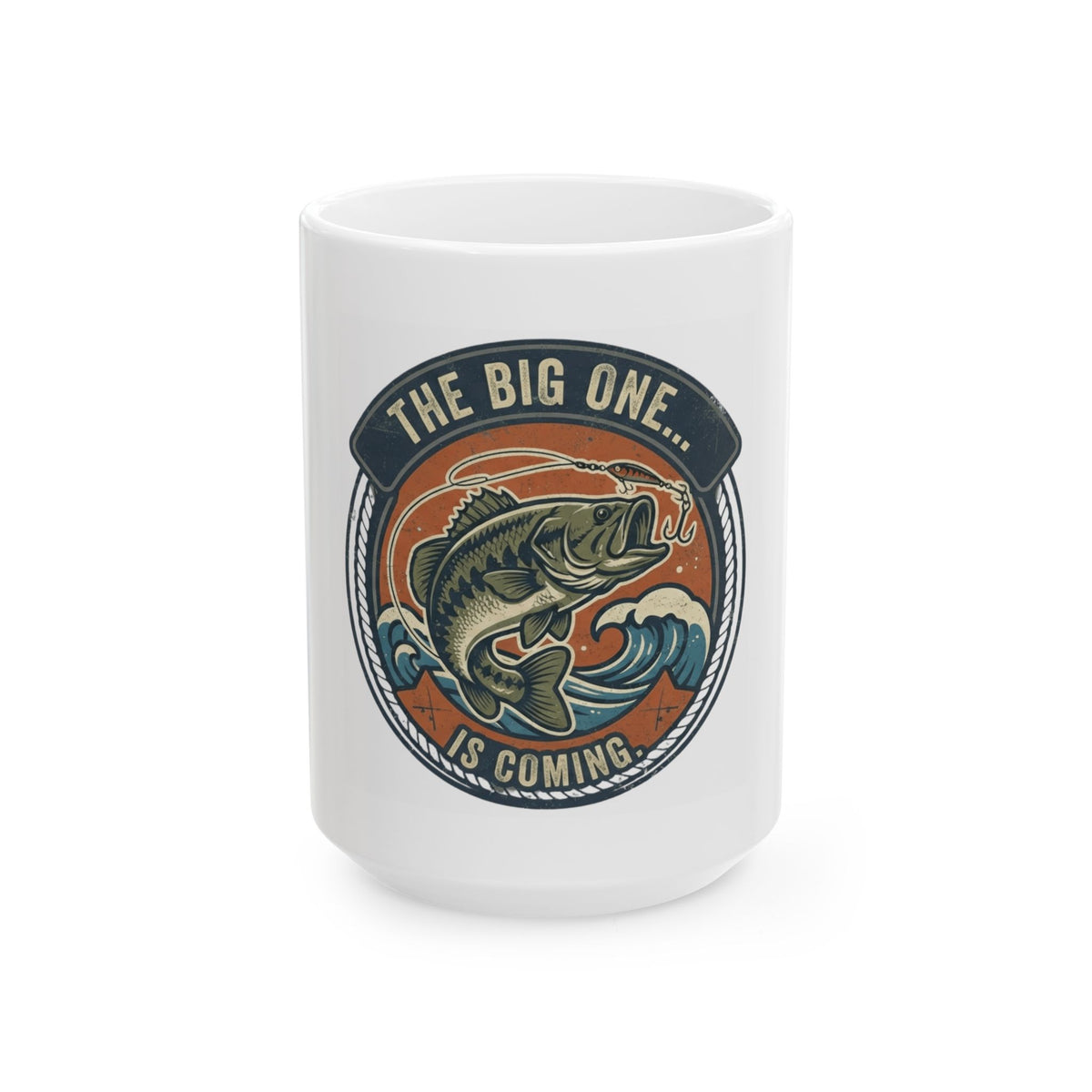 "Master Baiter" White Ceramic Mug
