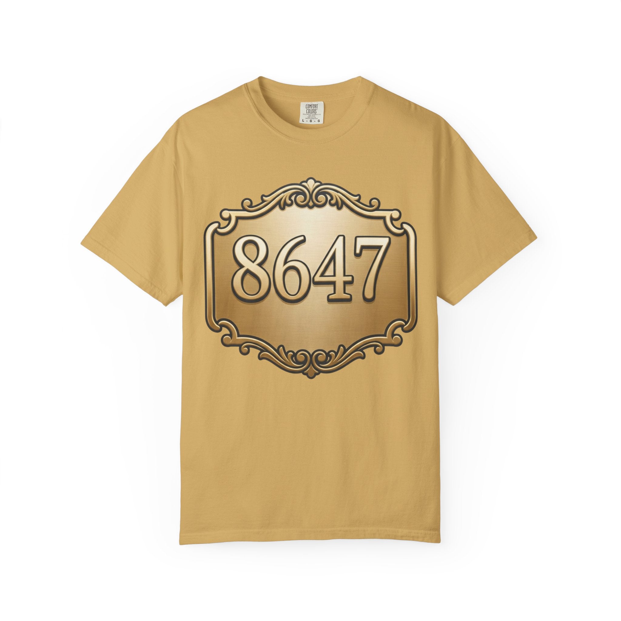 "8647" Unisex Garment-Dyed Tee