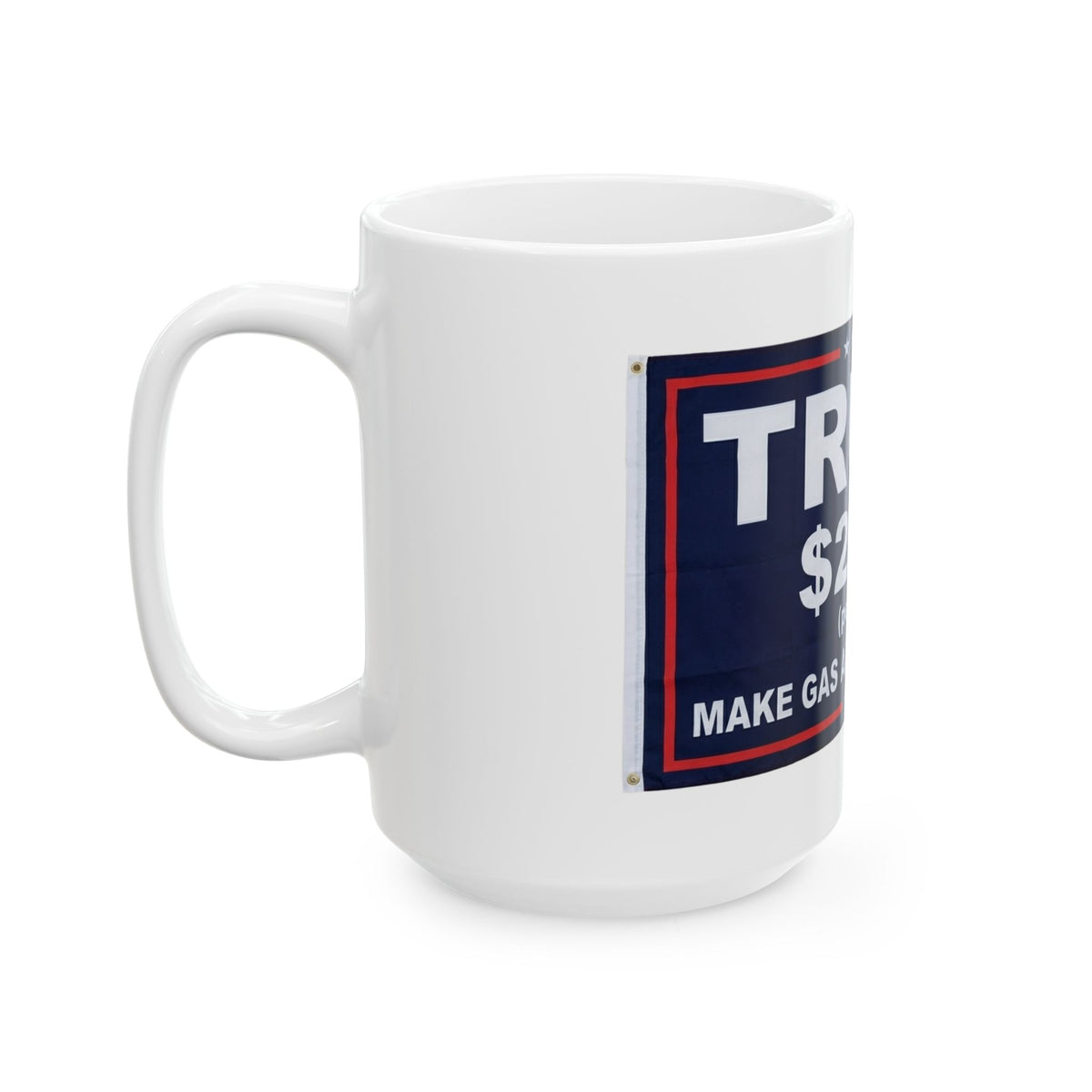 "Trump $20.28" White Ceramic Mug