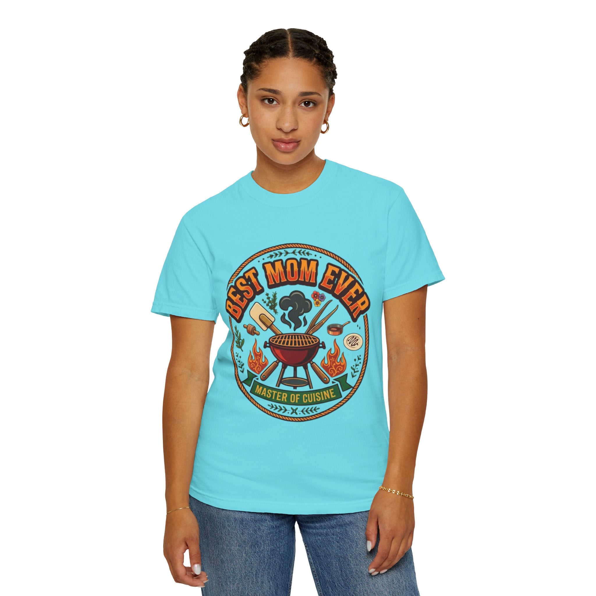 "Best Mom Ever" Unisex Garment-Dyed Tee