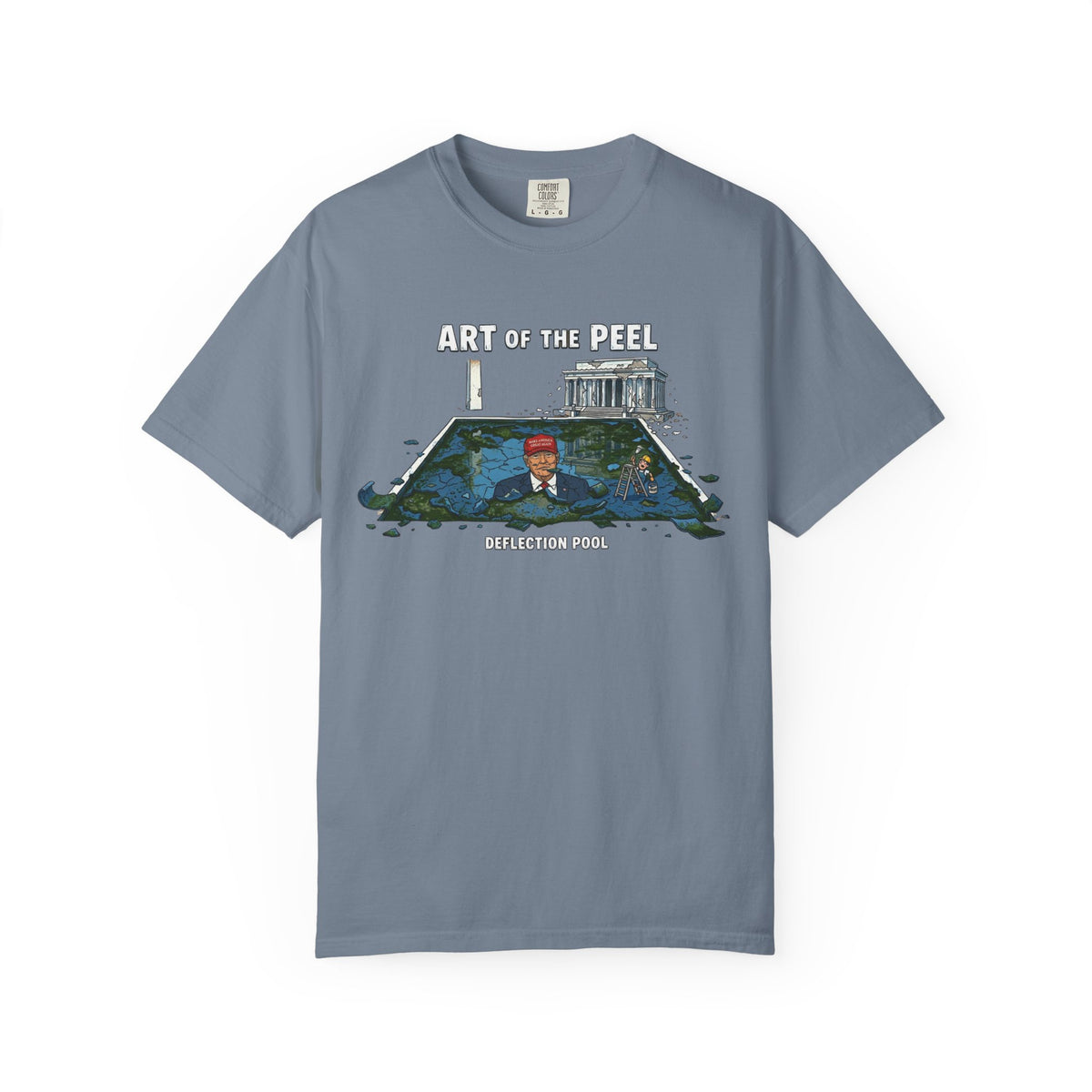 Color: Blue Jean | Art of The Peel Unisex Garment-Dyed Tee