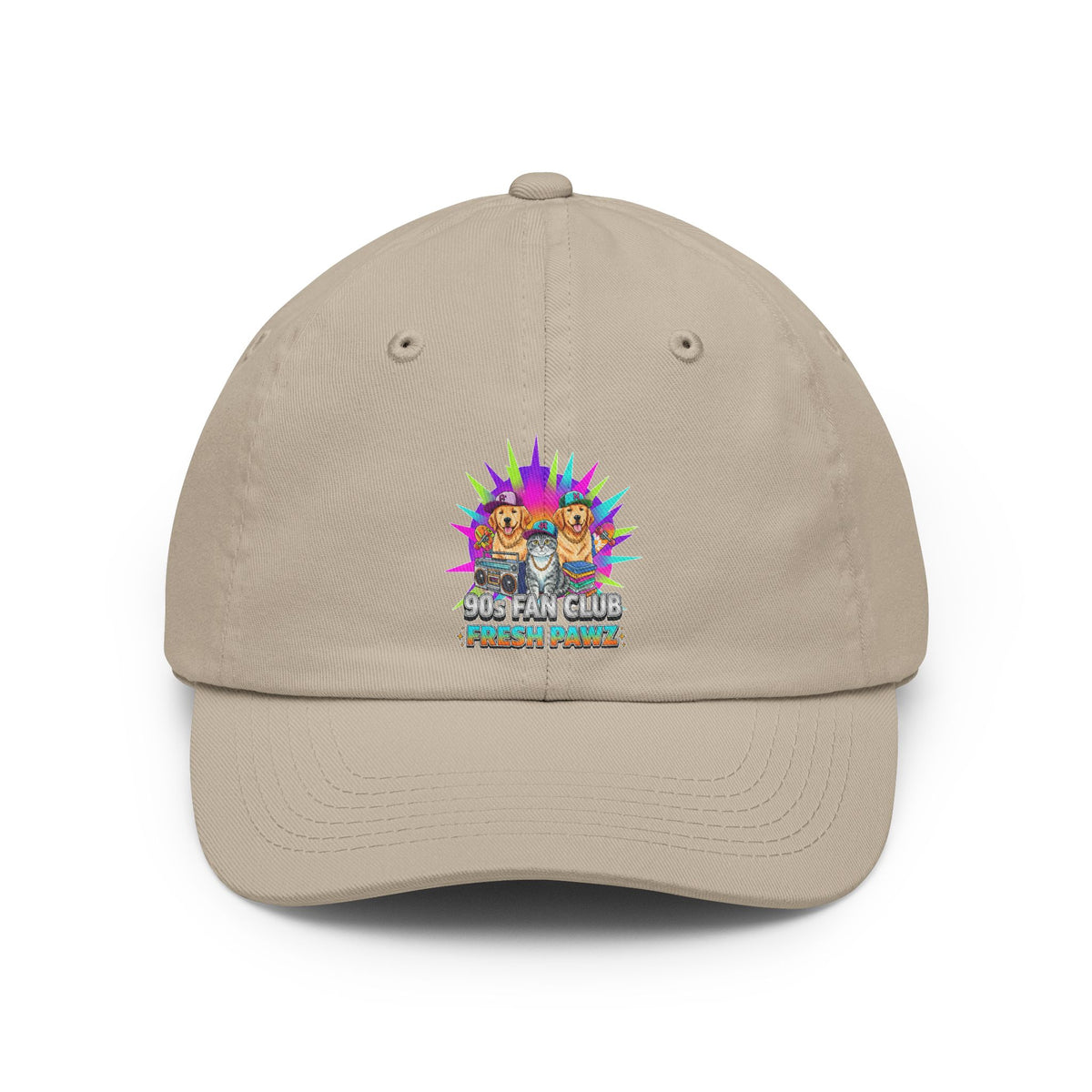 Color: Stone | Still Living in the 90s (Send Help) | Dad Hat — AttitudeShirts