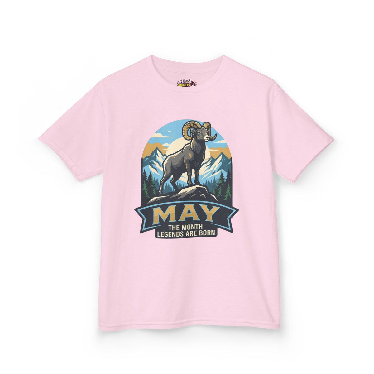 Color: Light Pink | May Legend Kids Tee