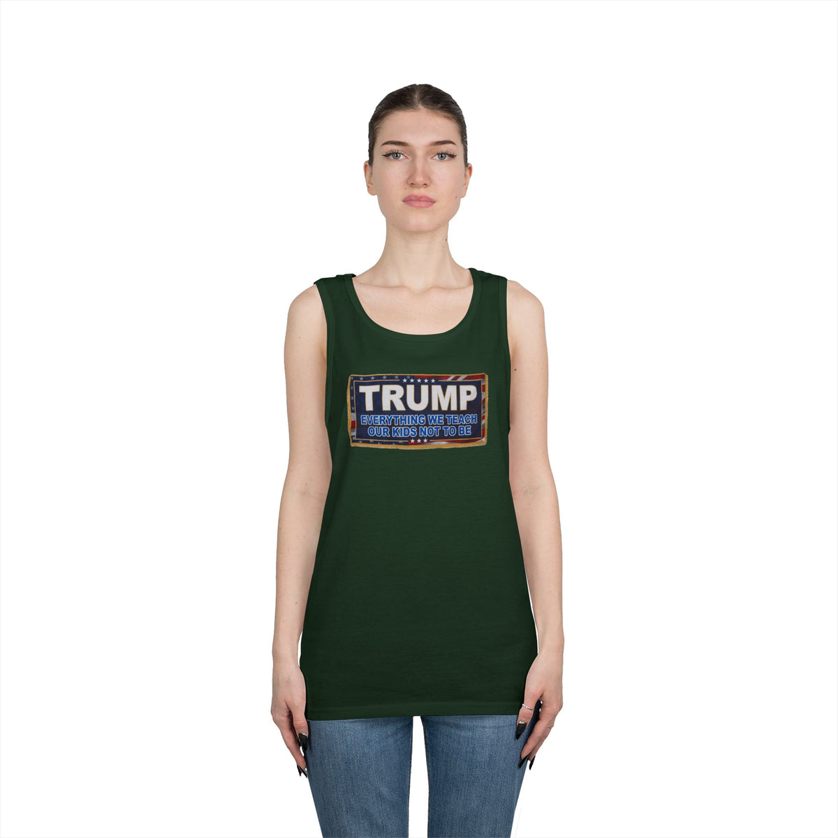 "Trump Teach Our Kids" Tank Top