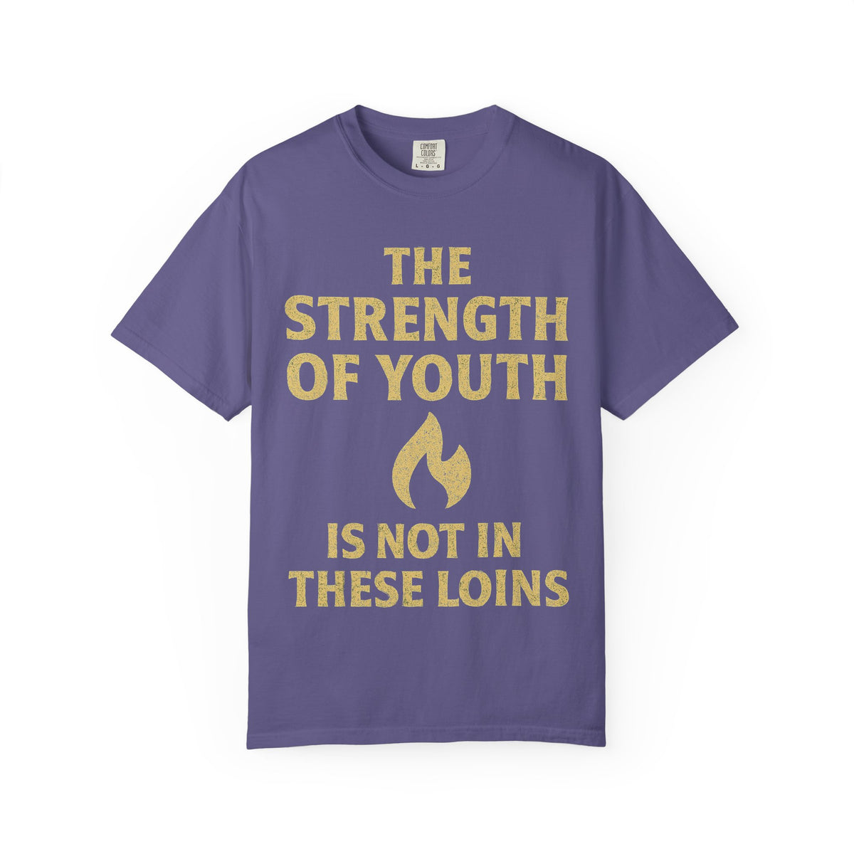Color: Grape | Strength of Youth Unisex Garment-Dyed T-shirt