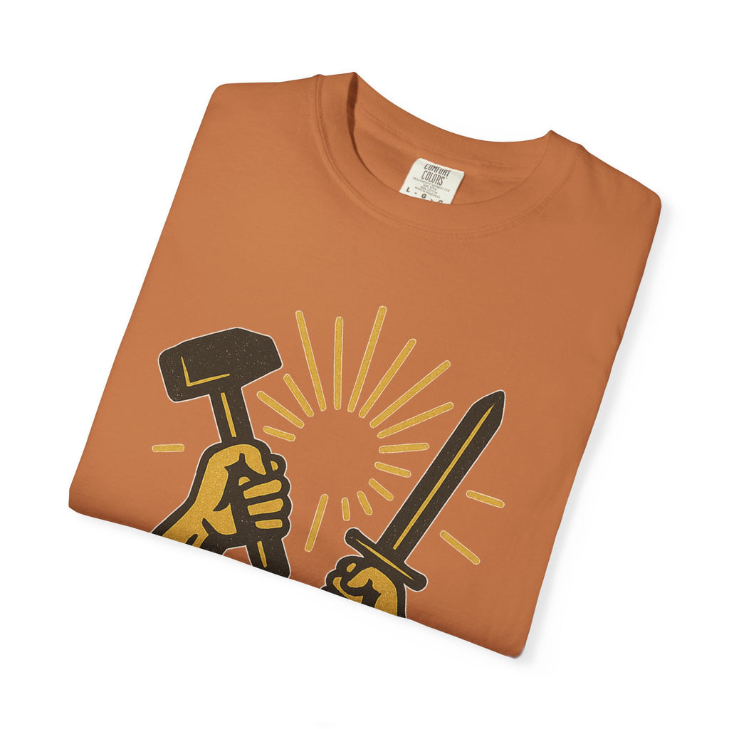 "Instruments in the Hands of God" Unisex Garment-Dyed T-shirt