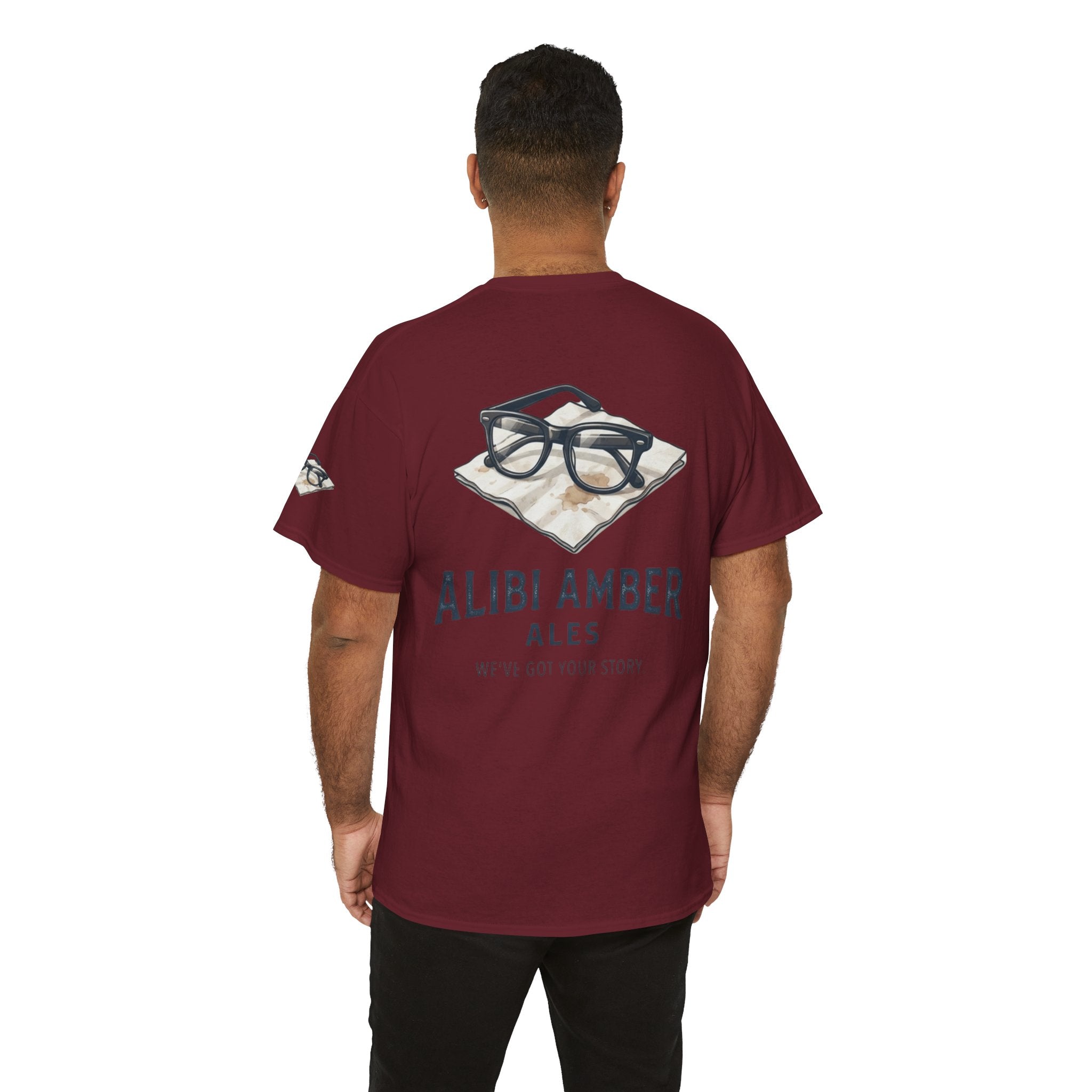 "Alibi Amber Ales" Premium Graphic Tee