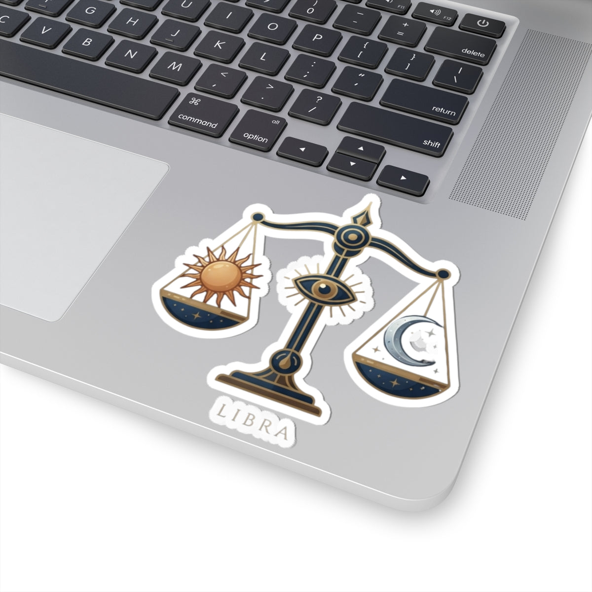 "Libra The Balanced Scales" Sticker — Main