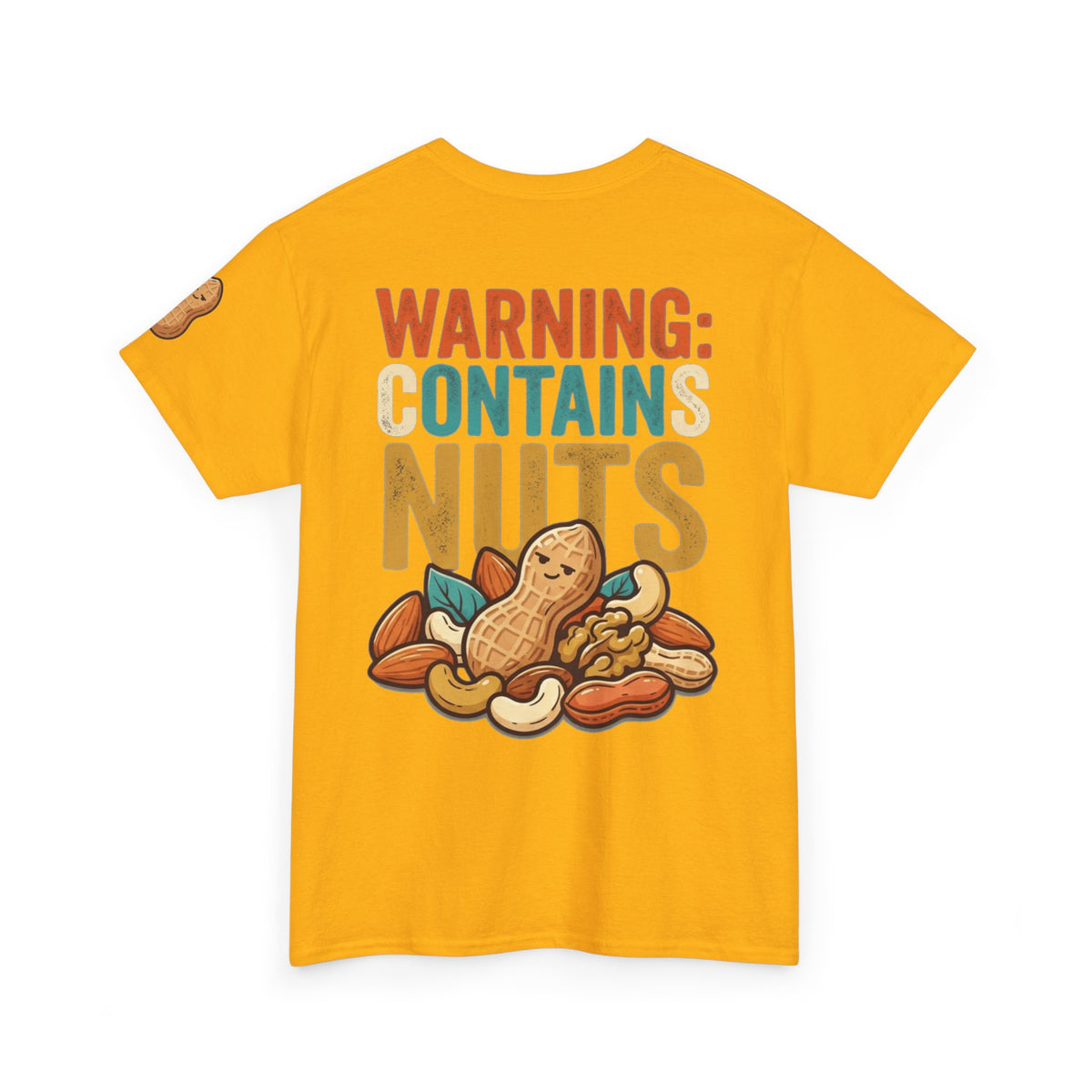 "Warning Contains Nuts" Premium Graphic Tee