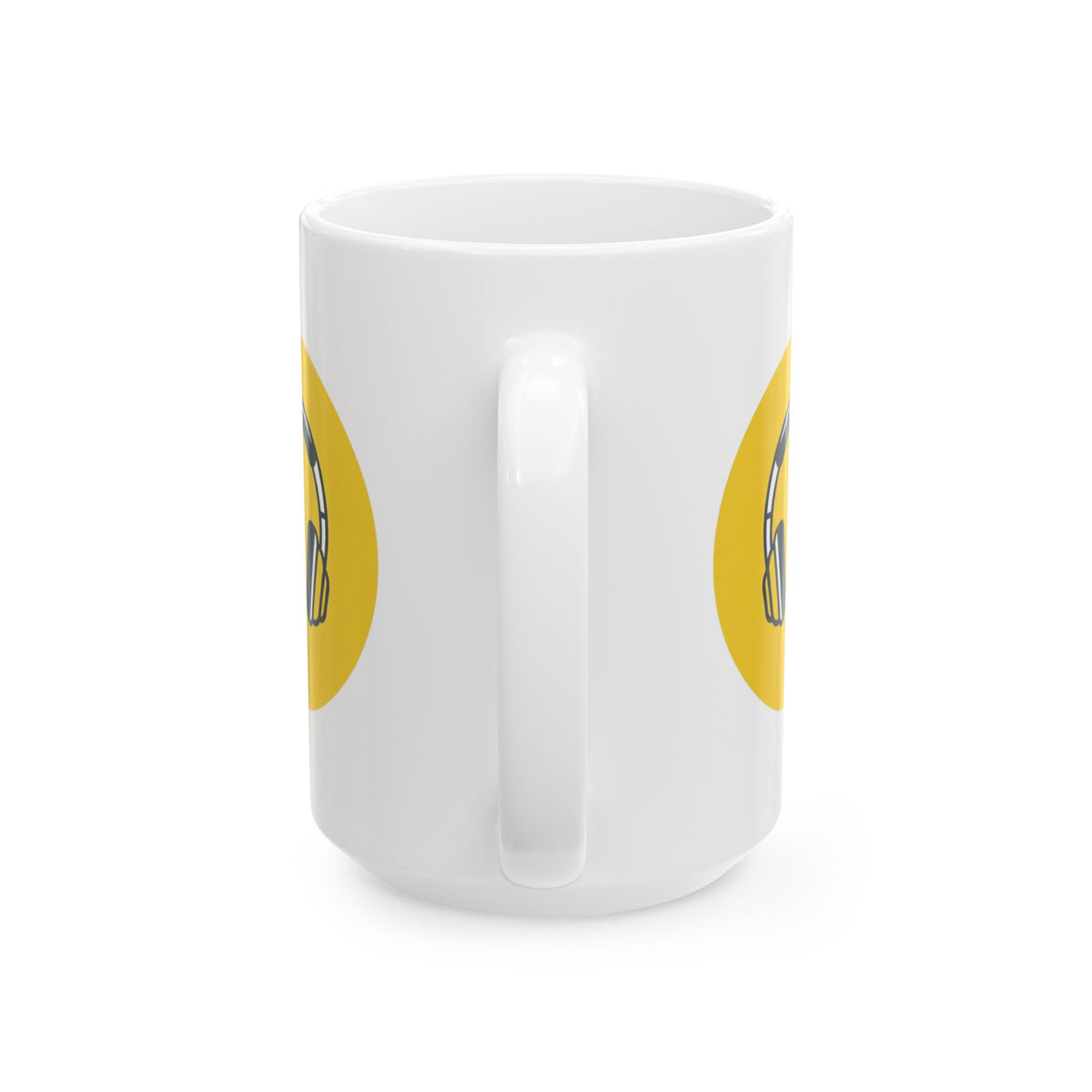 "Sensory At Capacity" White Ceramic Mug — Graphic