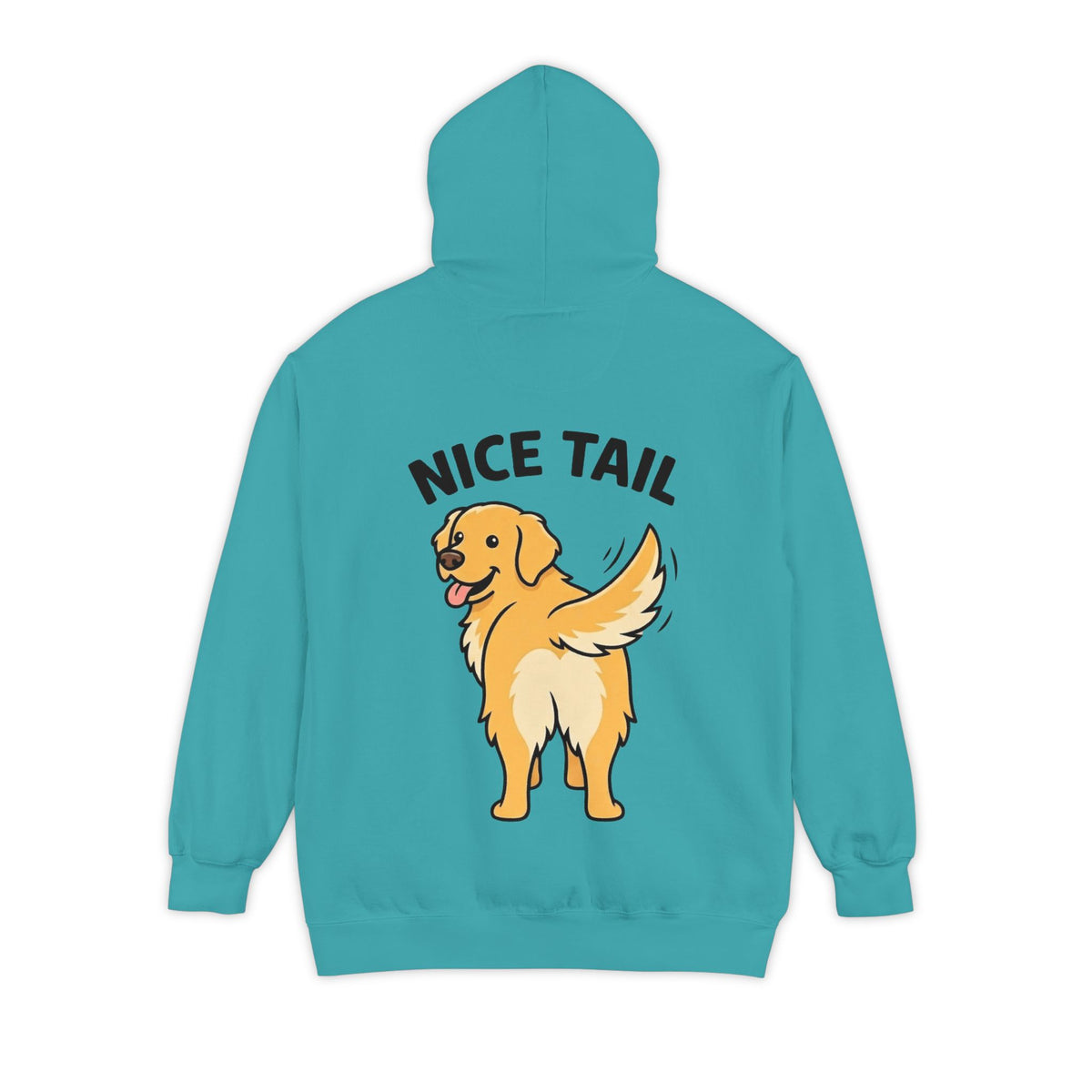 Color: Seafoam | Nice Tail Garment-Dyed Hoodie