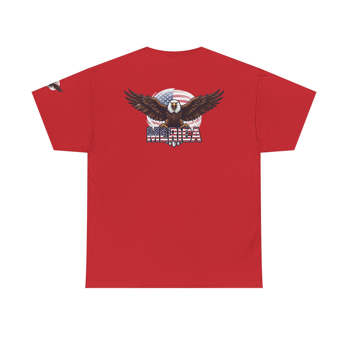 Color: Red | Merica Premium Graphic Tee