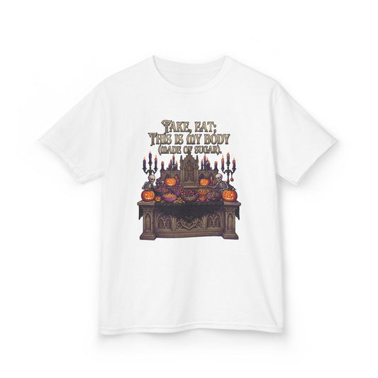 Color: White | This Is My Body Kids Tee